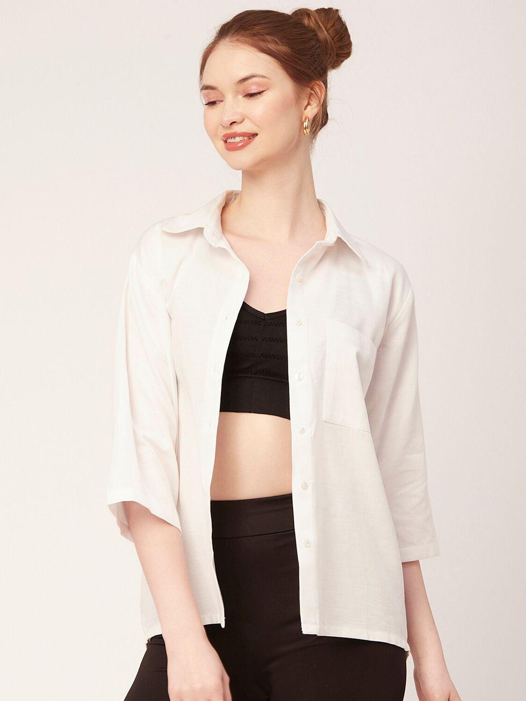 moomaya classic opaque casual shirt