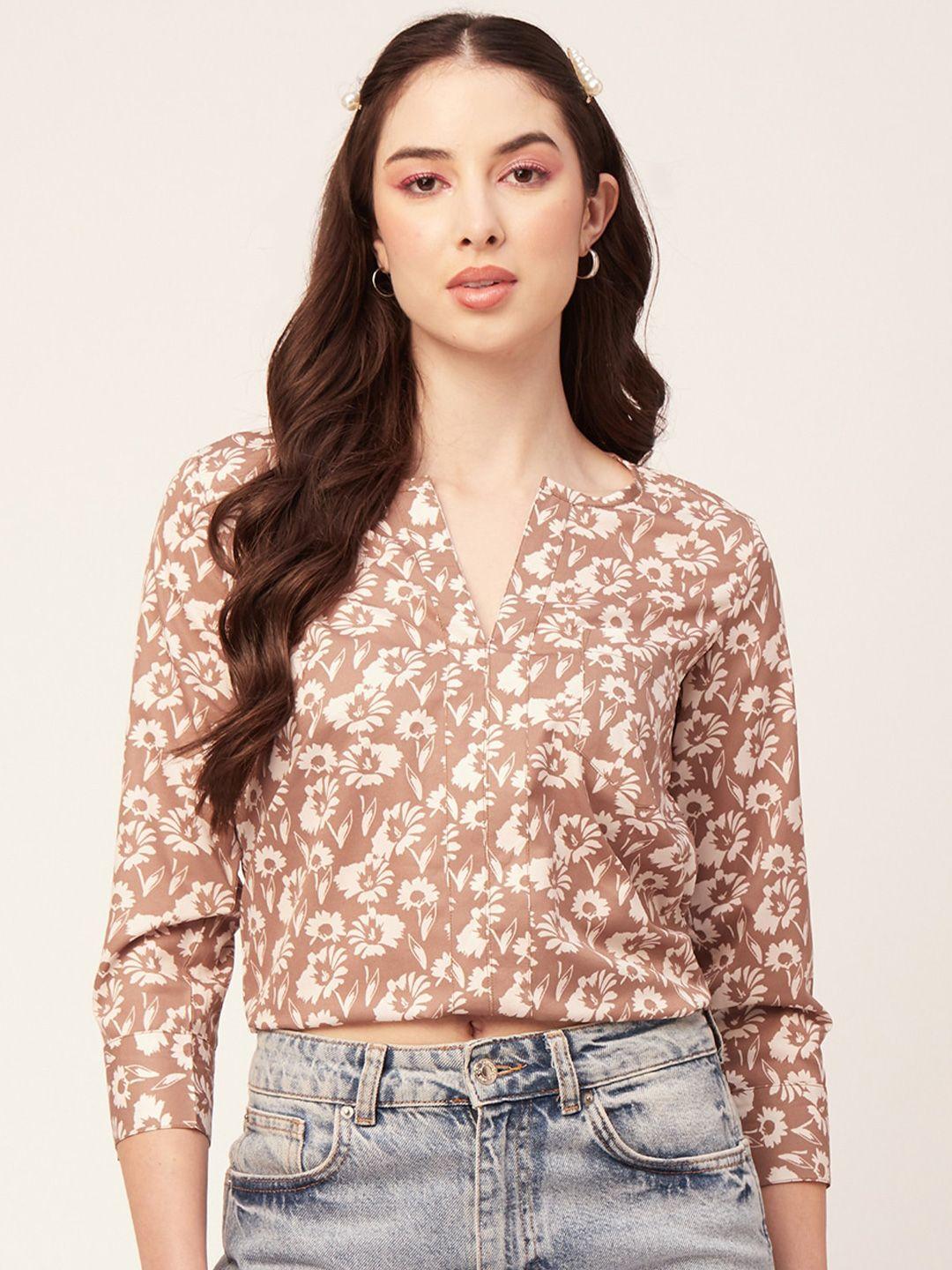 moomaya floral printed top