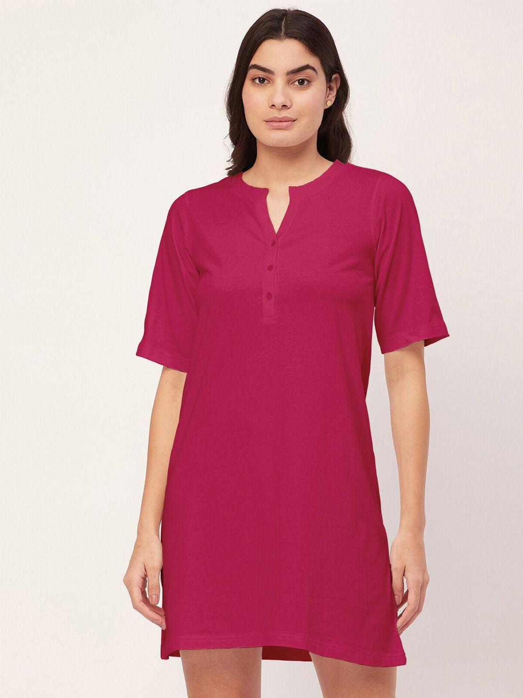 moomaya round neck nightdress