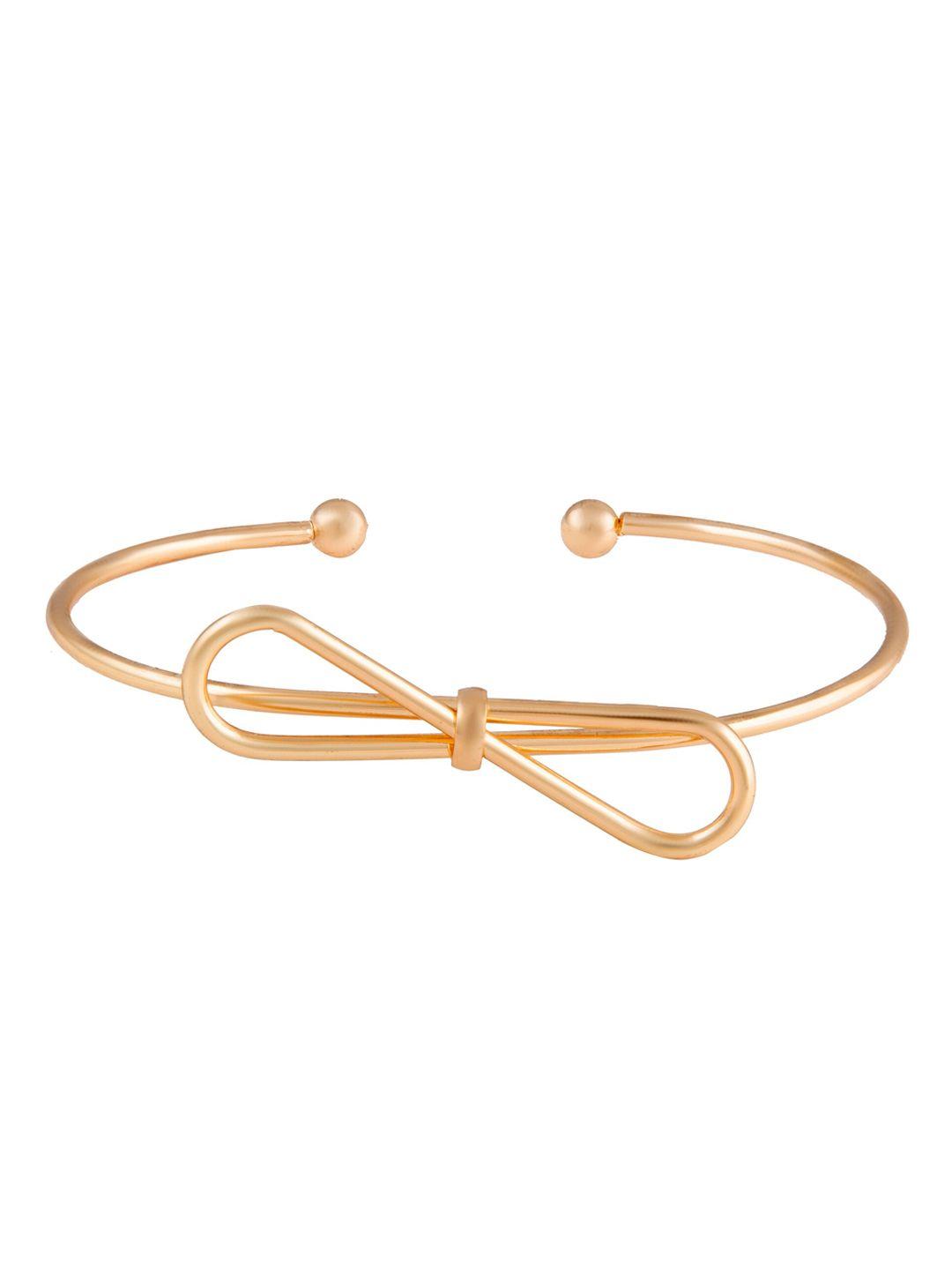 moon dust rose gold-plated cuff bracelet