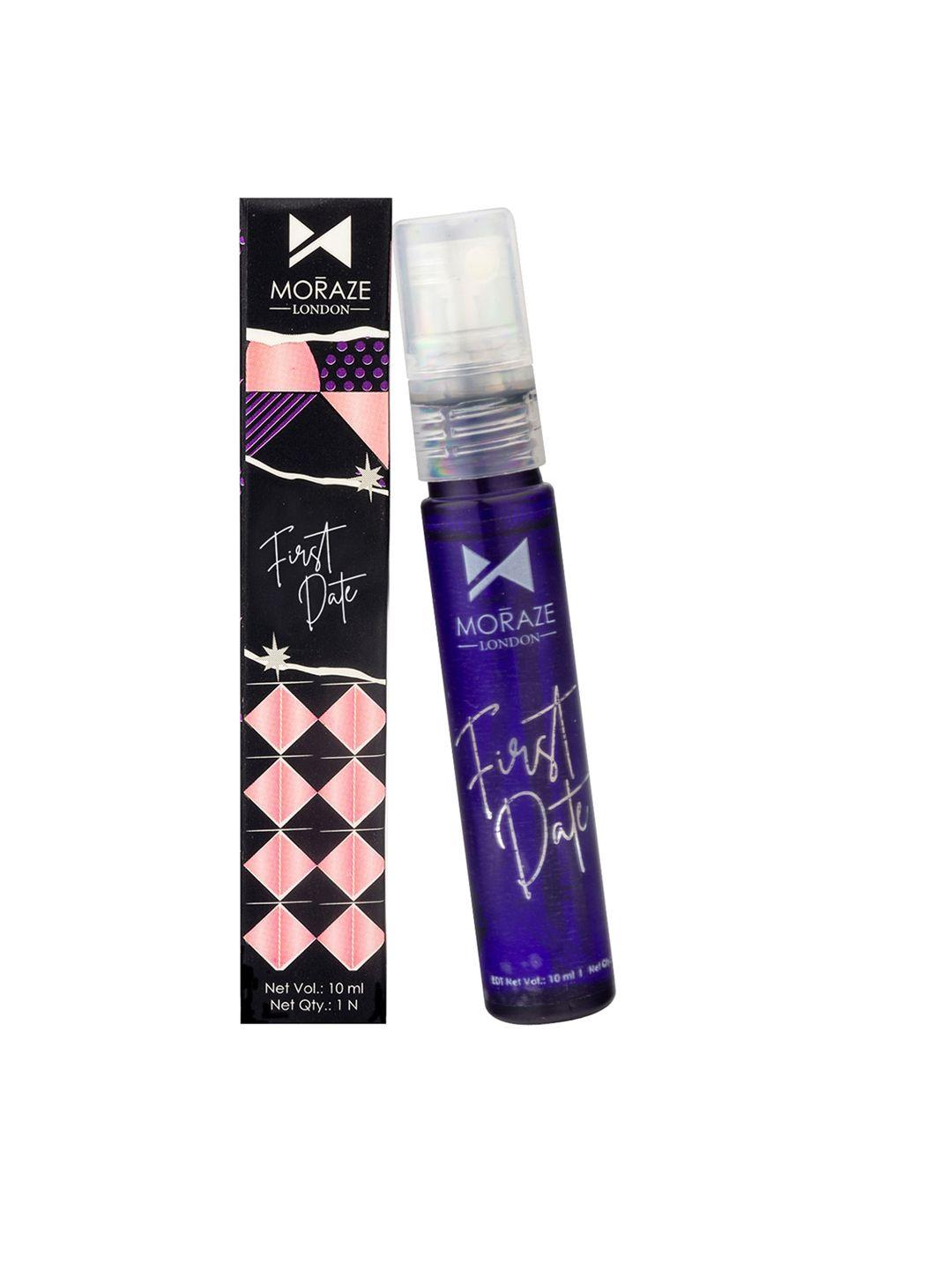 moraze first date long-lasting no gas fragrance exclusive collection perfume - 10ml