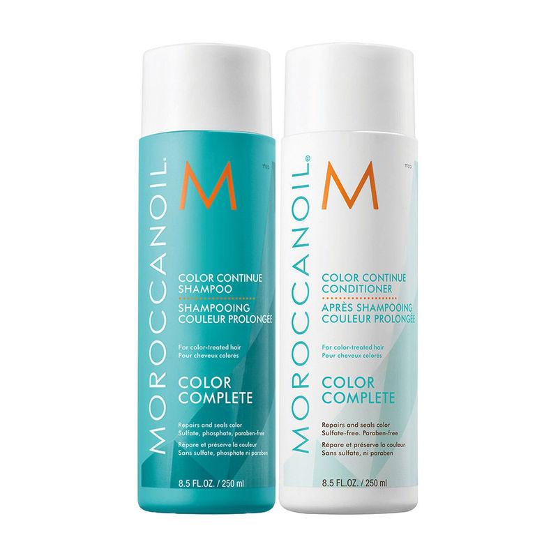 moroccanoil color continue shampoo and conditioner