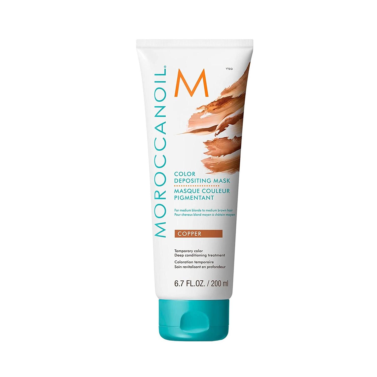 moroccanoil depositing mask hair cream - copper (200ml)