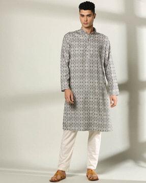 mosaic print kurta