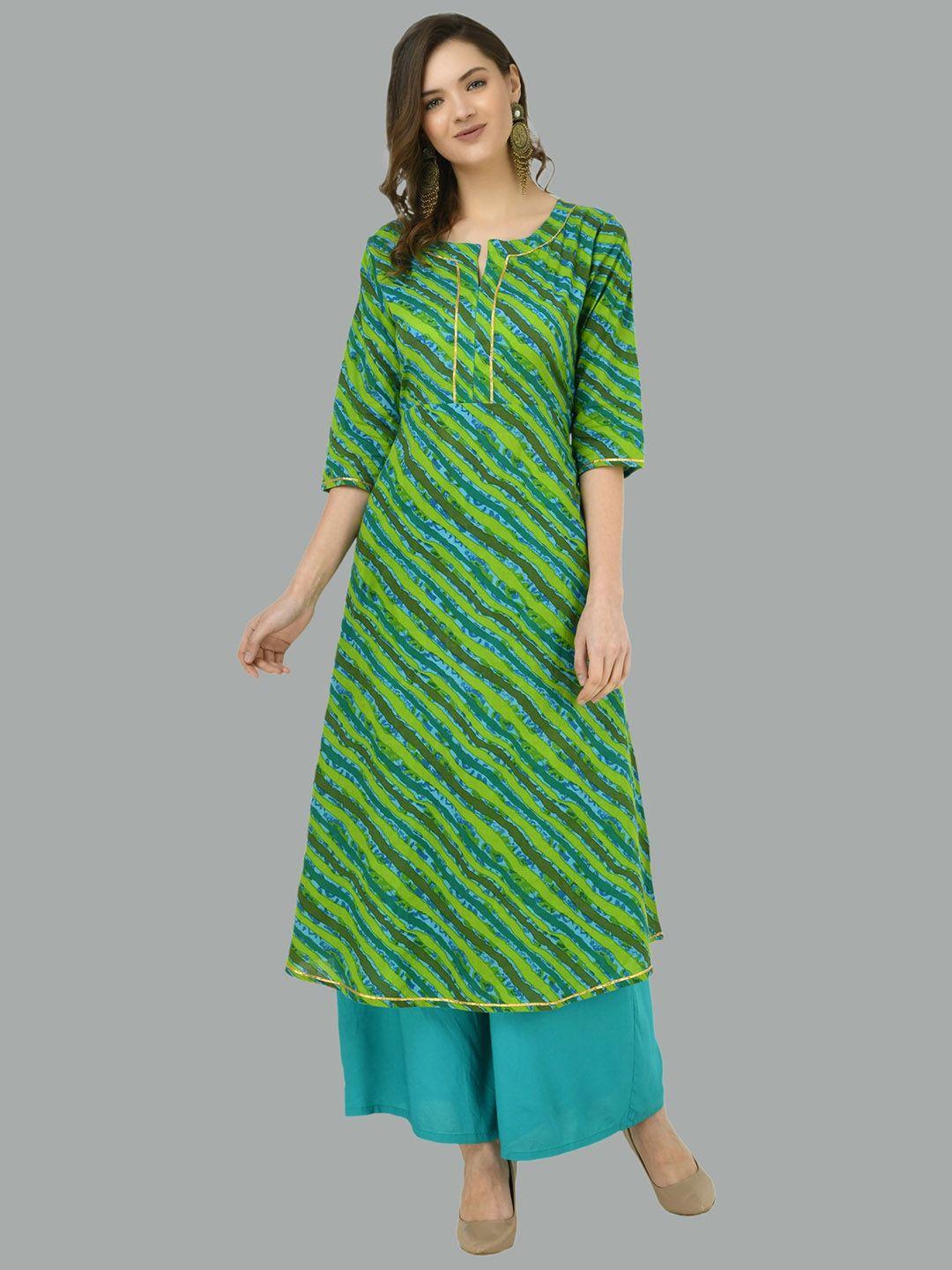 moshe leheriya printed a-line kurta