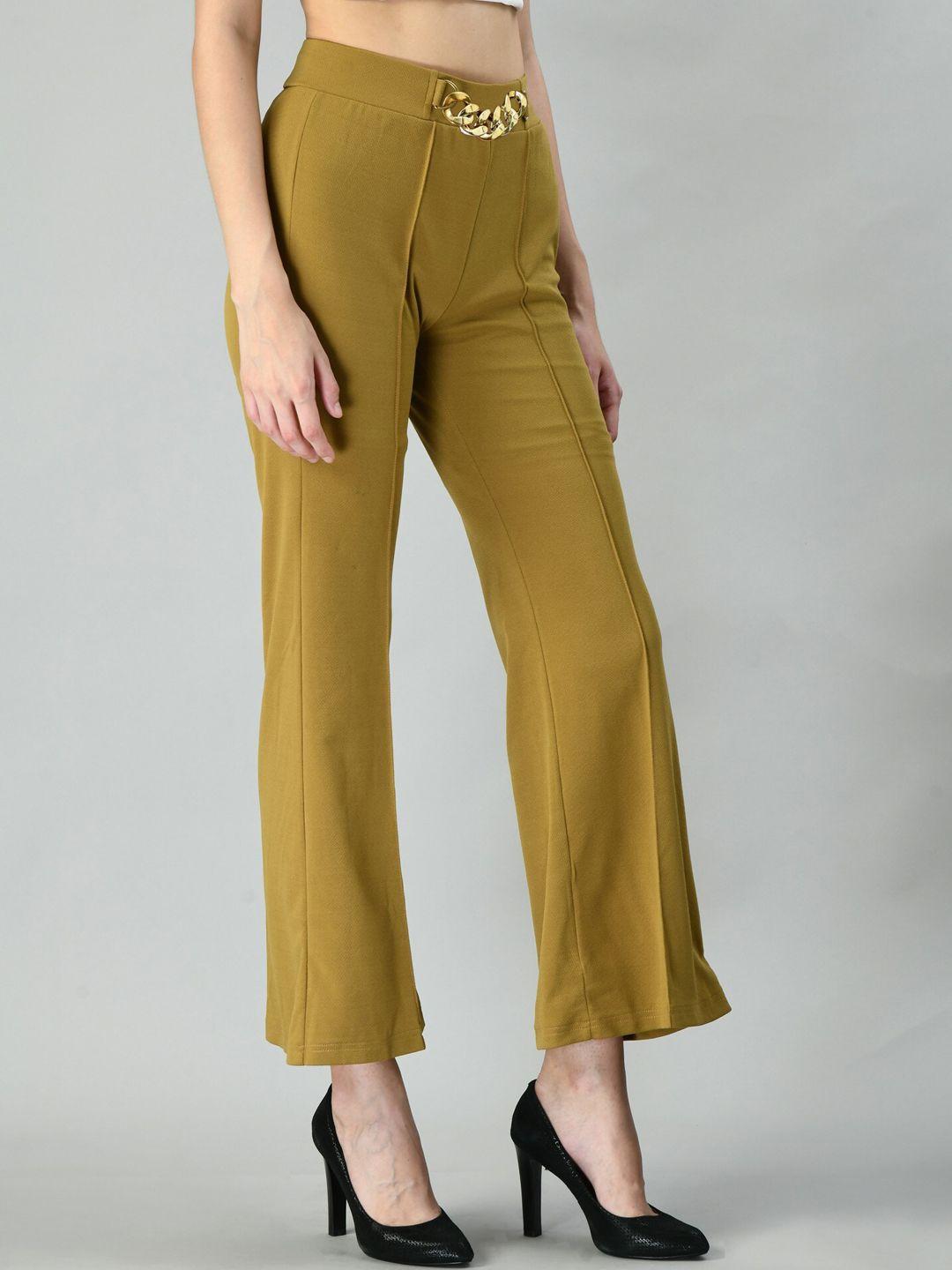 moshe women relaxed high-rise parallel trousers