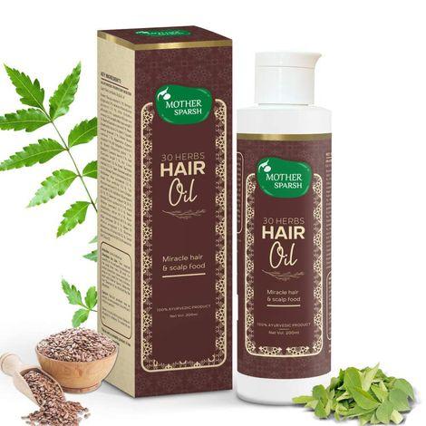mother sparsh 30 herbs hair oil (200 ml)