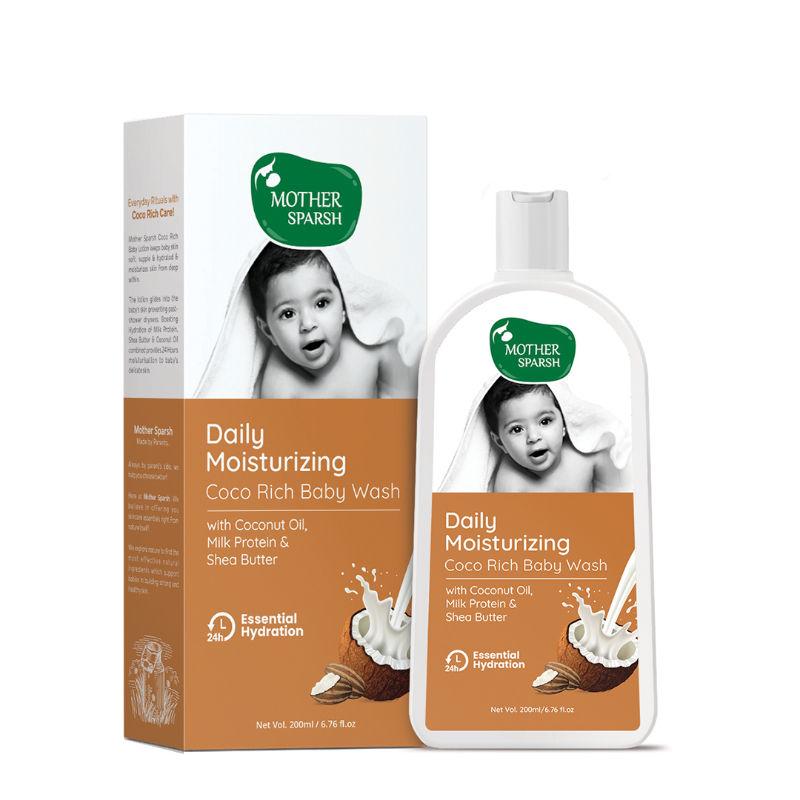 mother sparsh coco rich baby wash