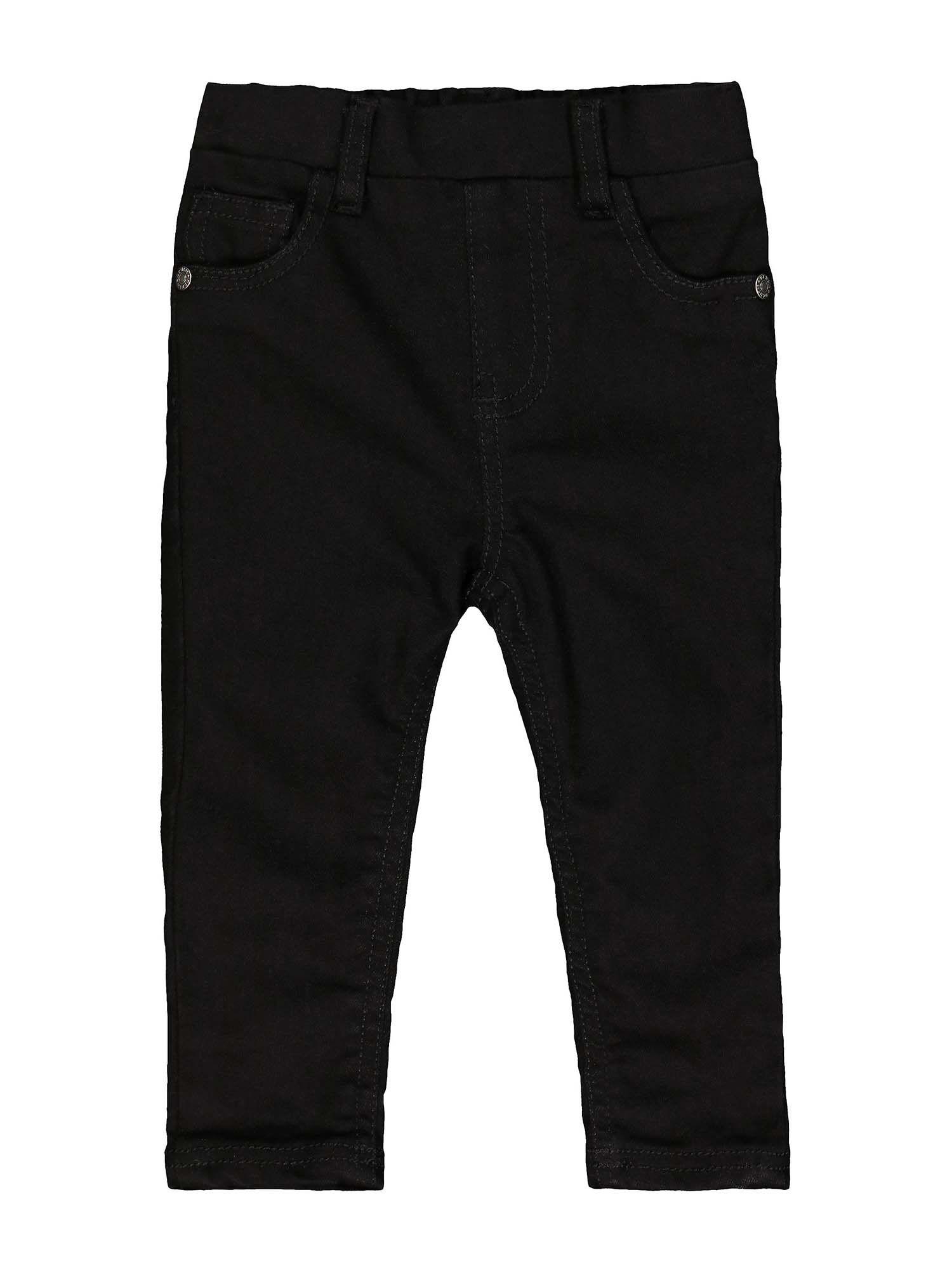 mother care black solid jeans