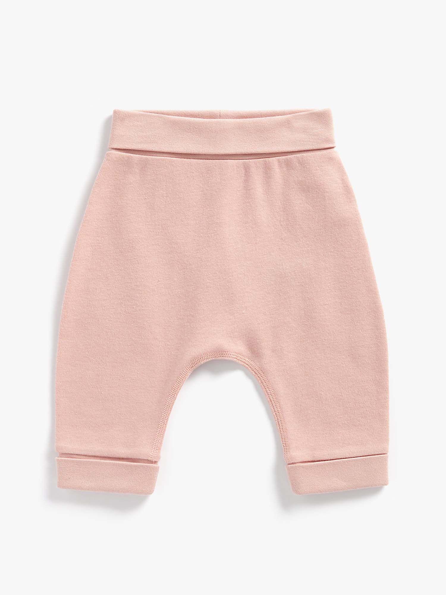 mother care pink solid jogger