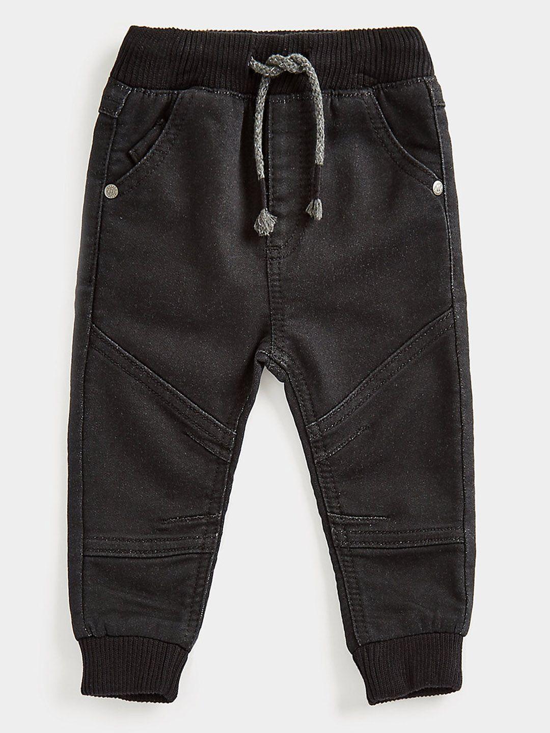 mothercare boys black jogger stretchable jeans