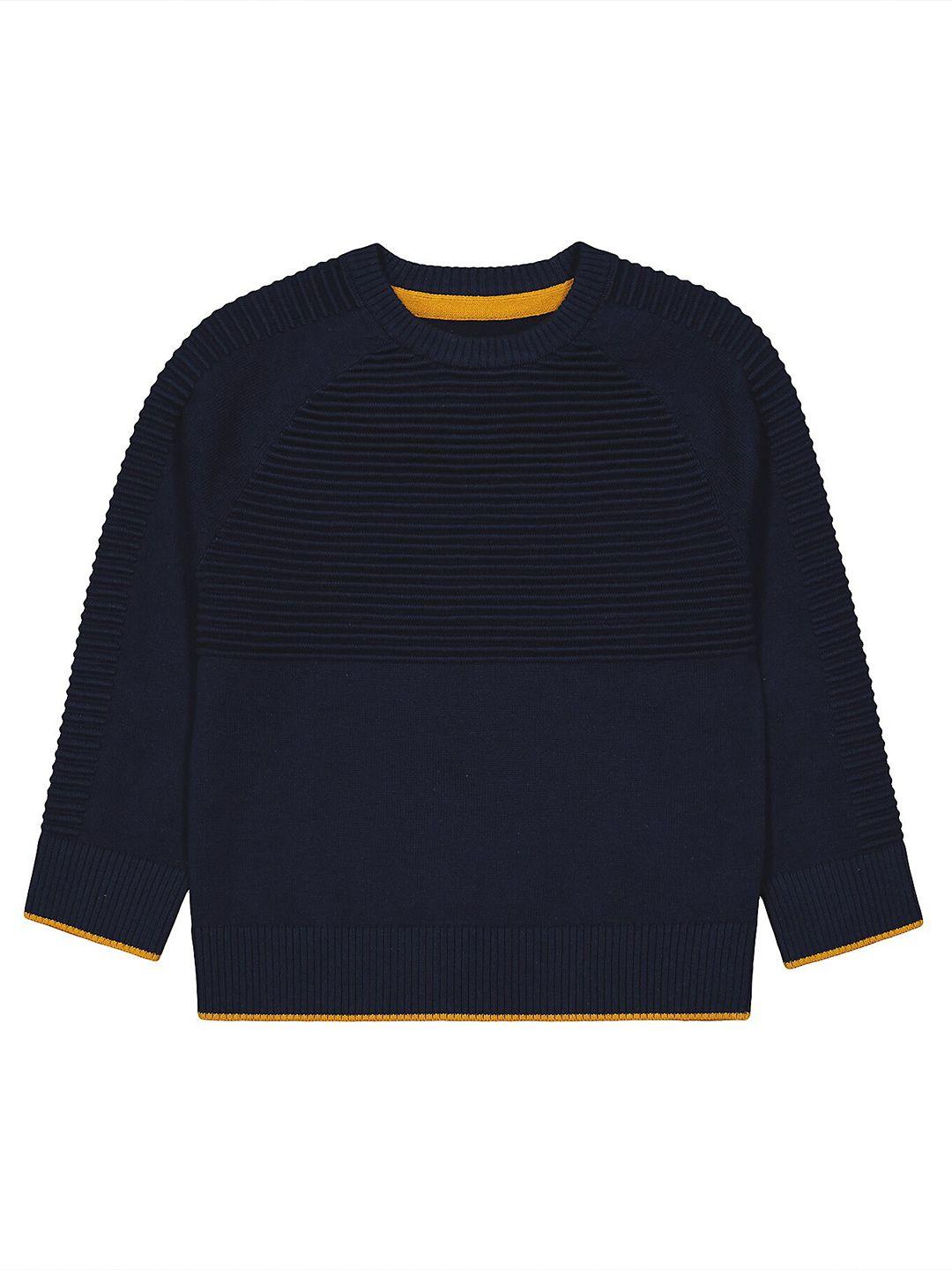 mothercare boys ribbed acrylic pullover