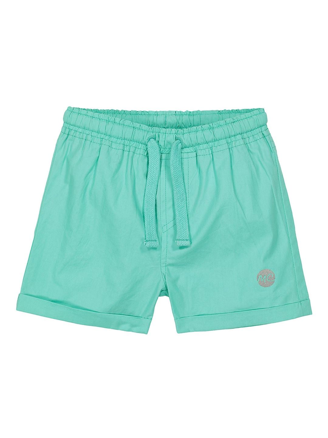 mothercare boys solid mid-rise shorts