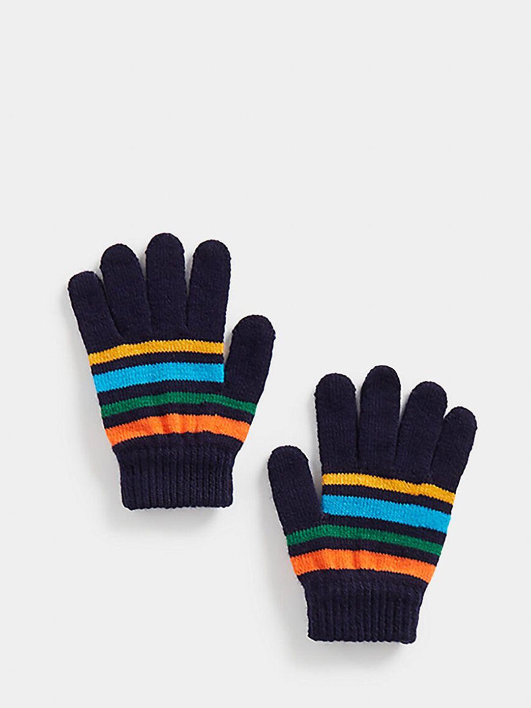 mothercare boys striped hand gloves