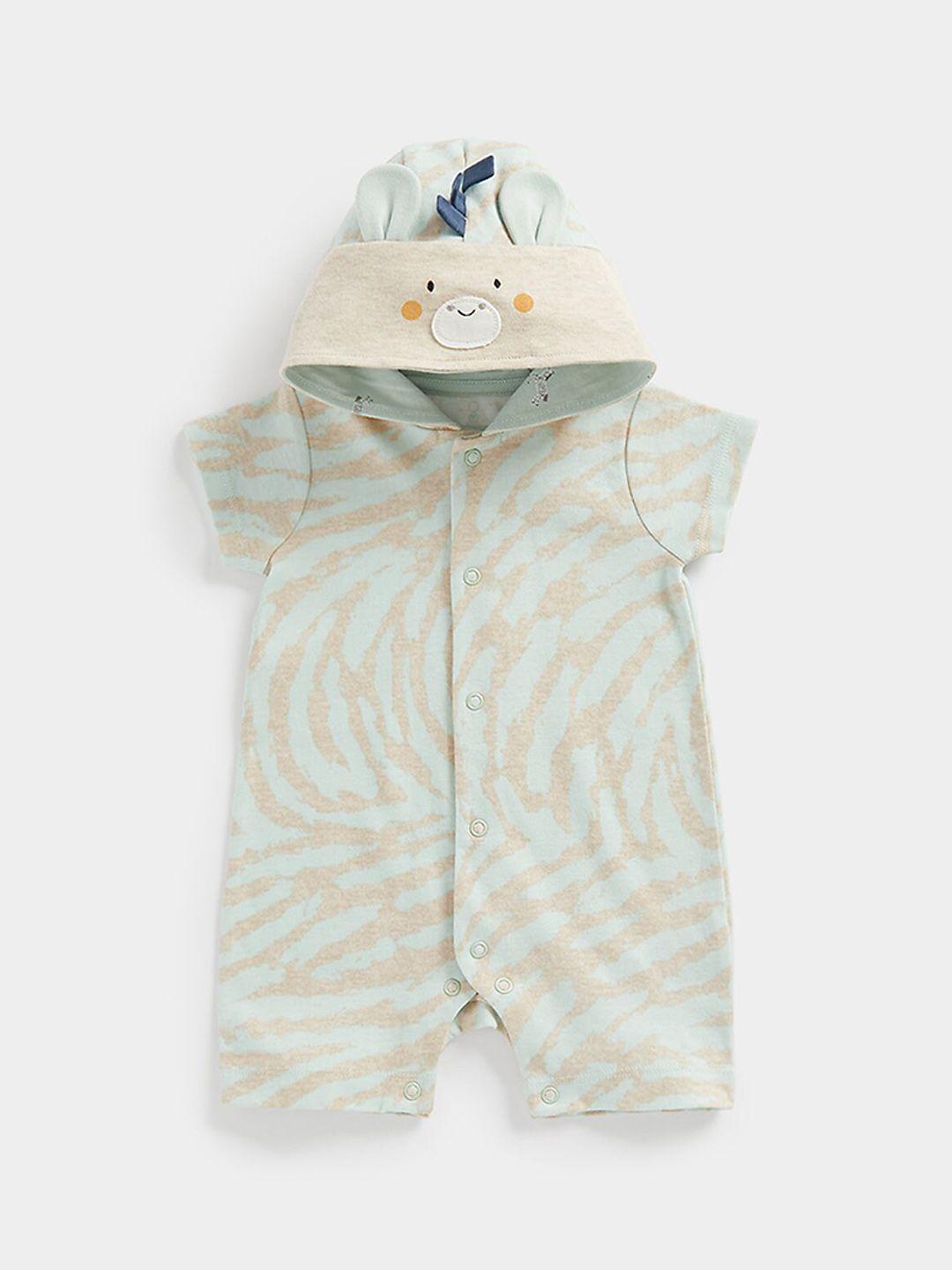 mothercare infants pure cotton printed rompers