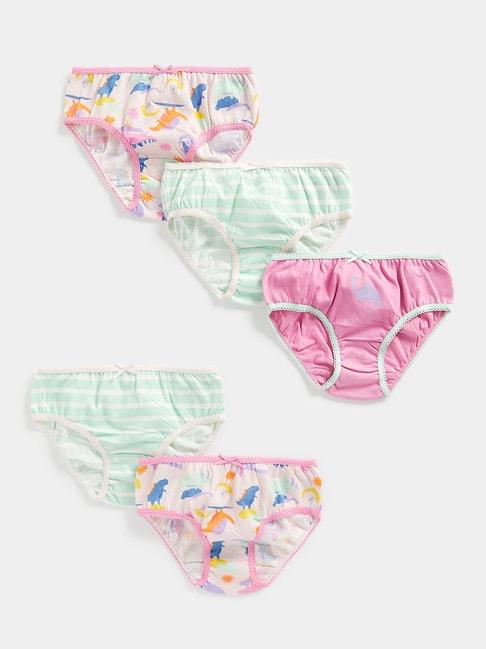 mothercare kids multicolor printed  briefs (pack of 5)