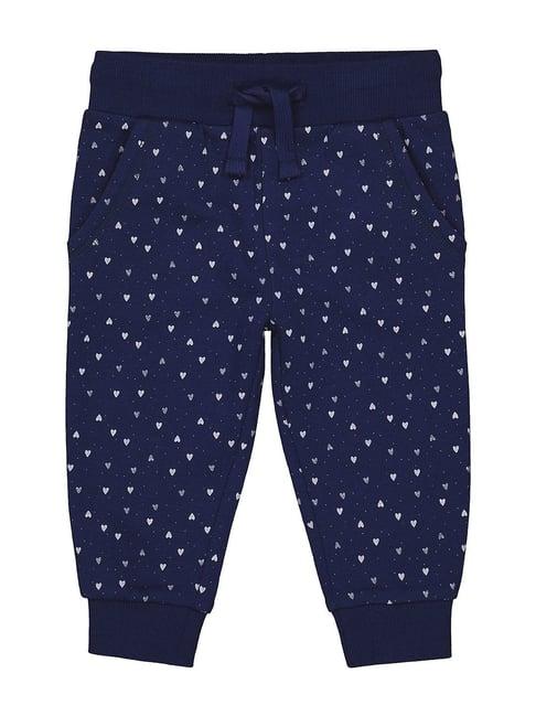 mothercare kids navy printed joggers