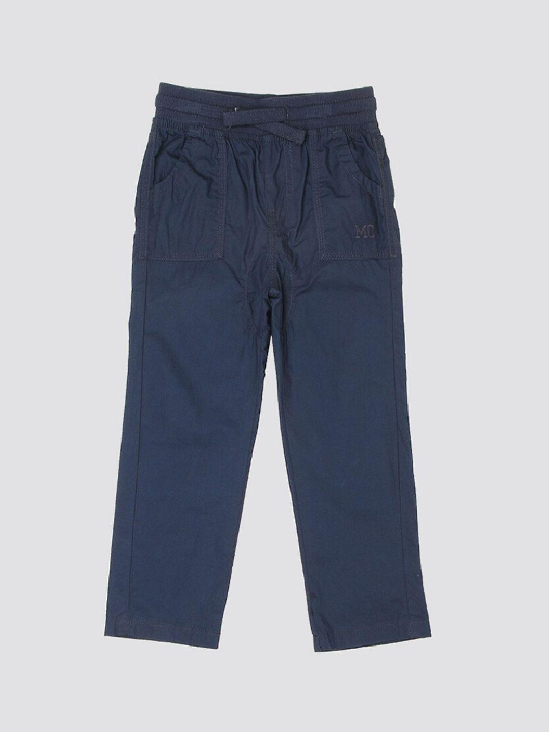 mothercare boys mid rise track pants