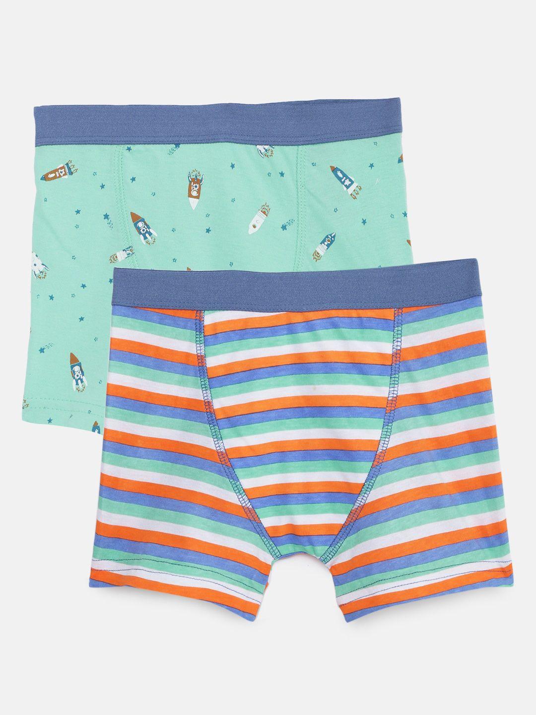 mothercare boys pack of 2 printed trunks 410151370001