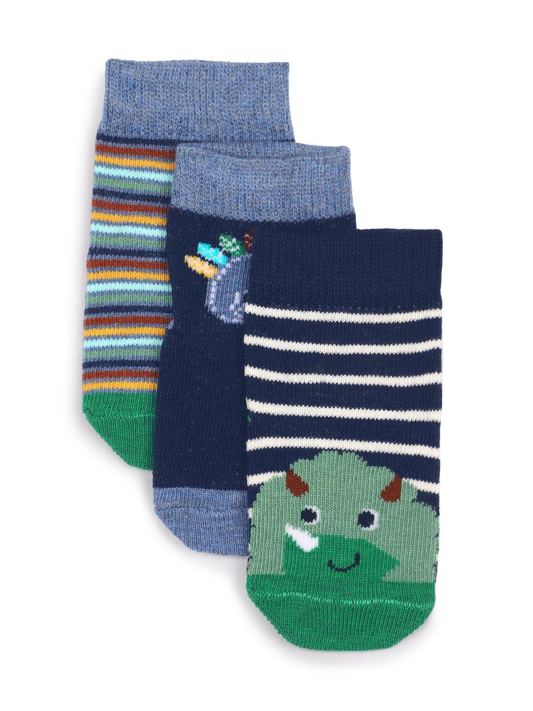 mothercare boys pack of 3 ankle length socks