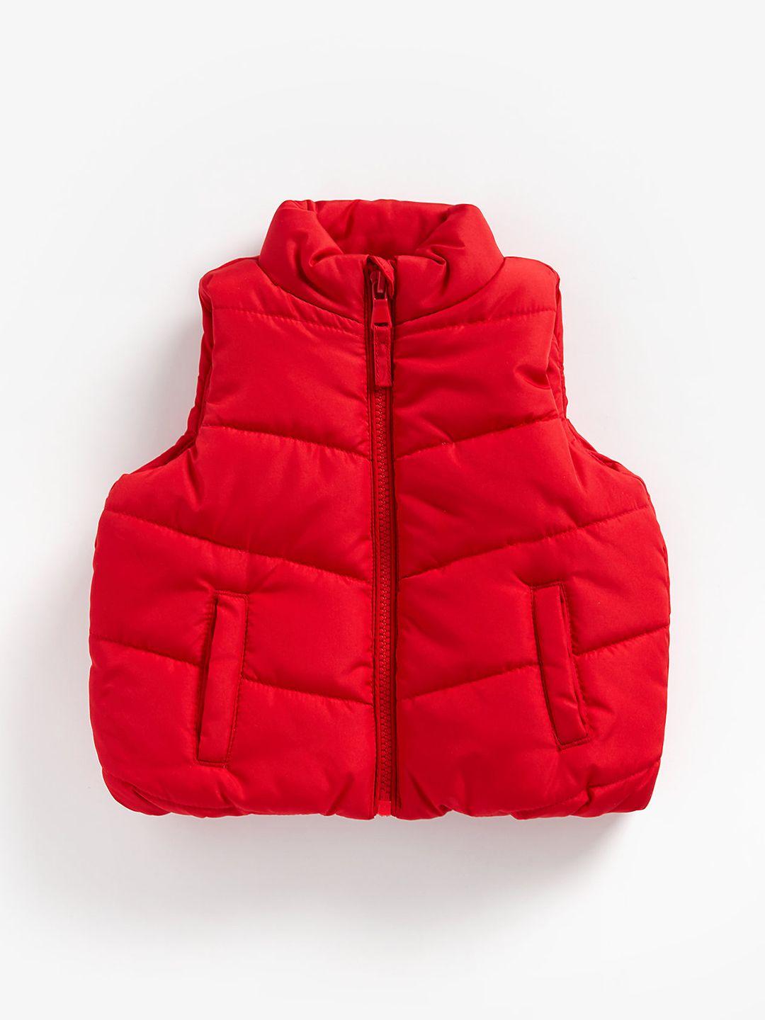 mothercare boys red puffer jacket