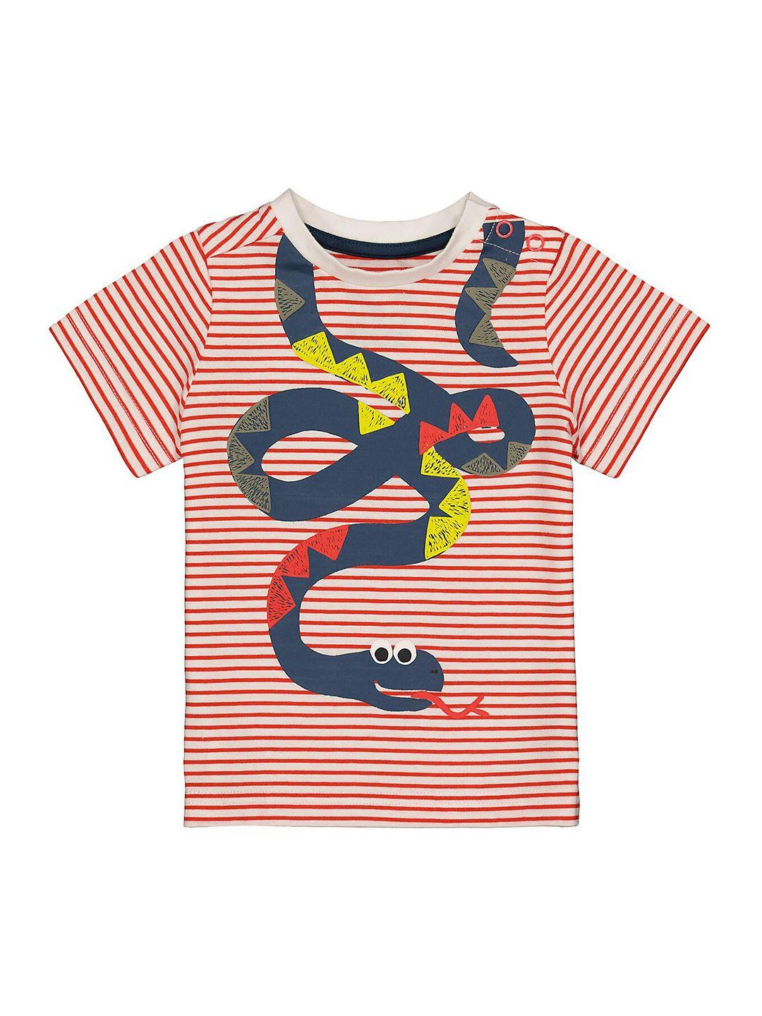 mothercare boys striped cotton t-shirt