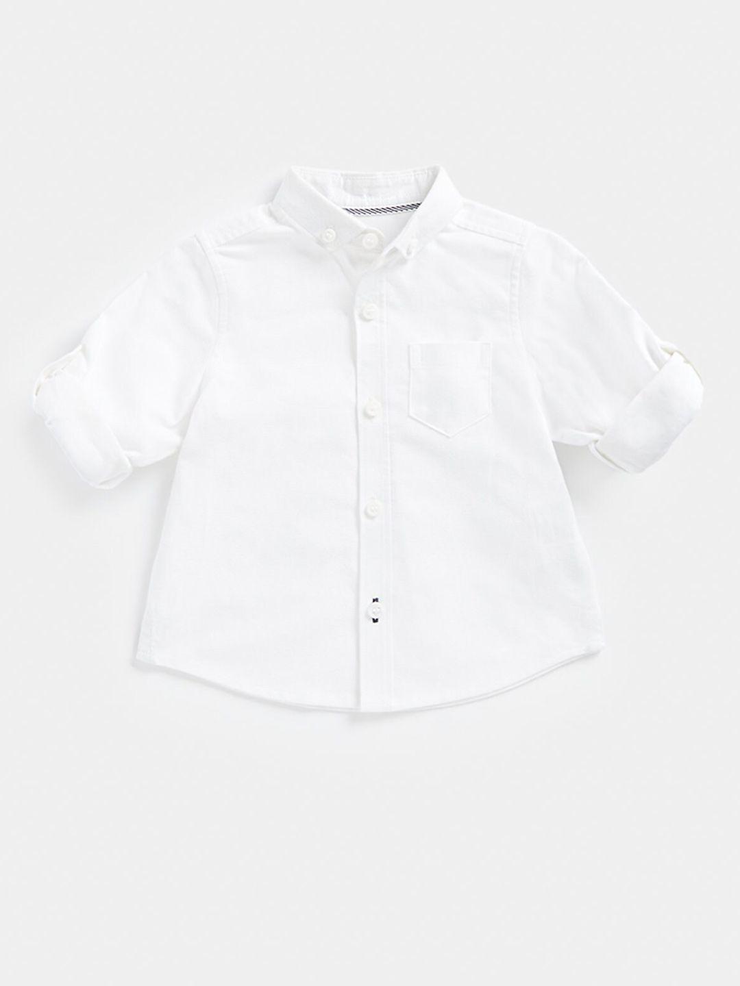 mothercare infants boys  spread collar cotton casual shirt