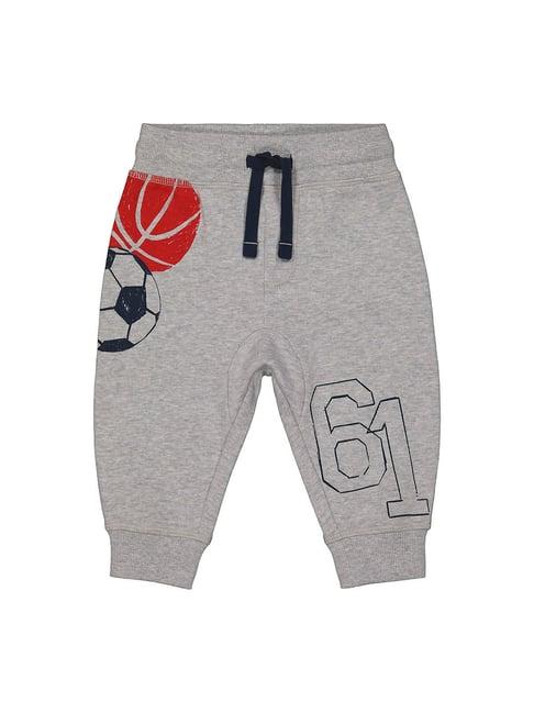 mothercare kids grey printed joggers