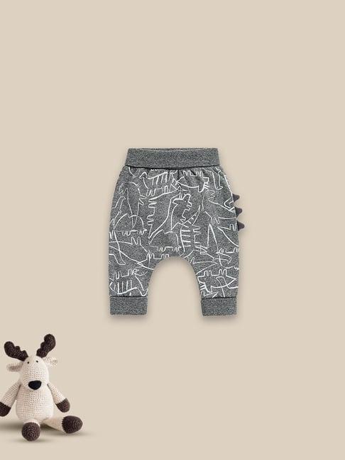 mothercare kids grey printed joggers