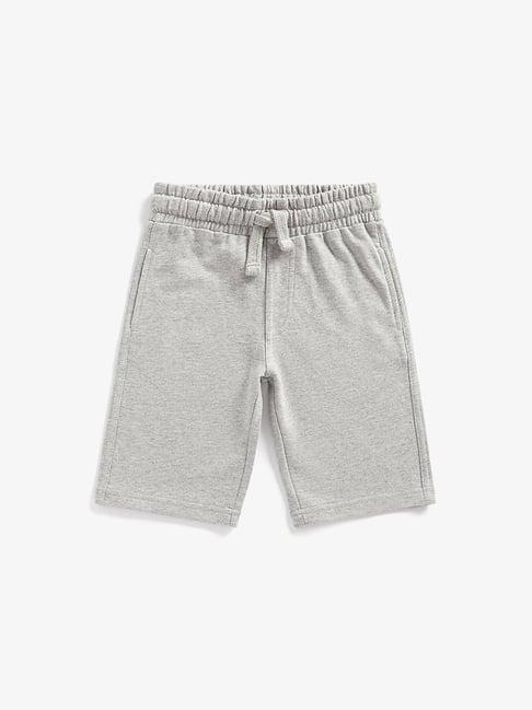 mothercare kids grey textured shorts