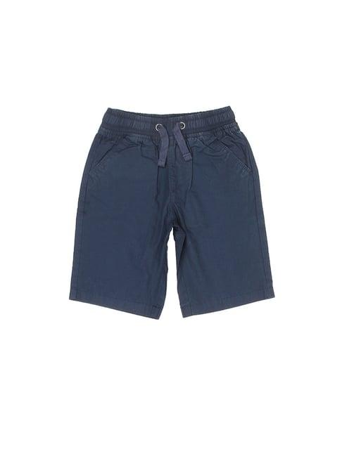 mothercare kids navy solid shorts