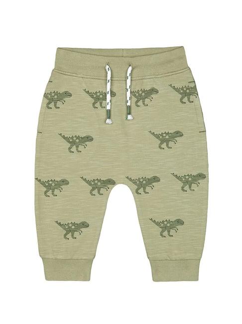 mothercare kids olive printed trackpants