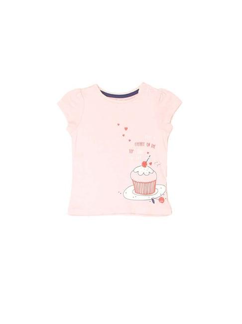 mothercare kids pink printed top