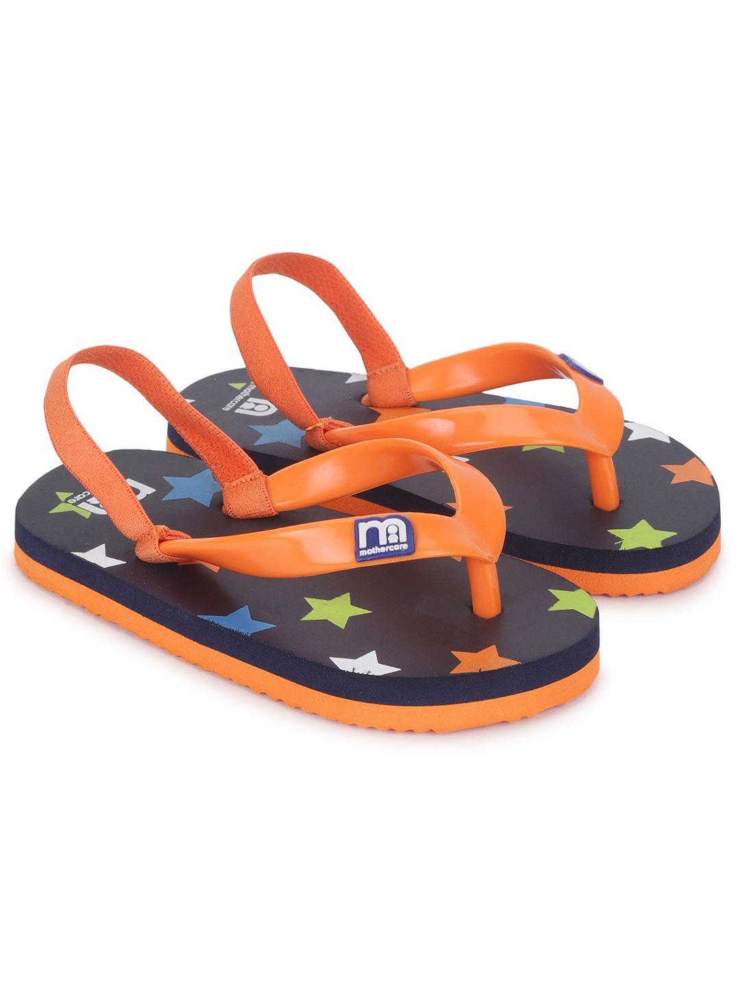 mothercare kids stars printed thong flip-flops