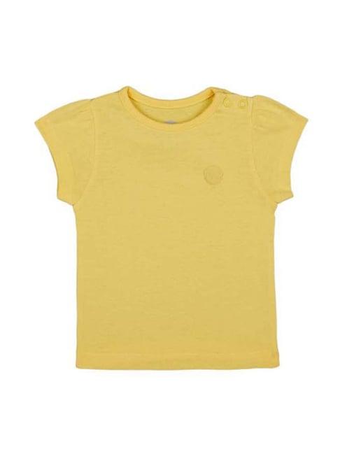 mothercare kids yellow regular fit top