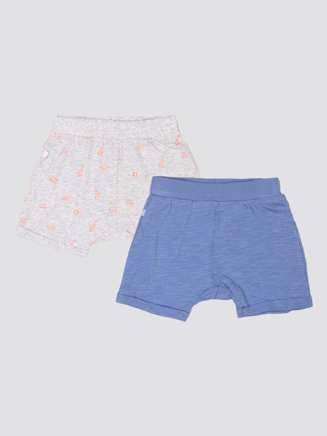 mothercare unisex kids pack of 2  floral printed shorts