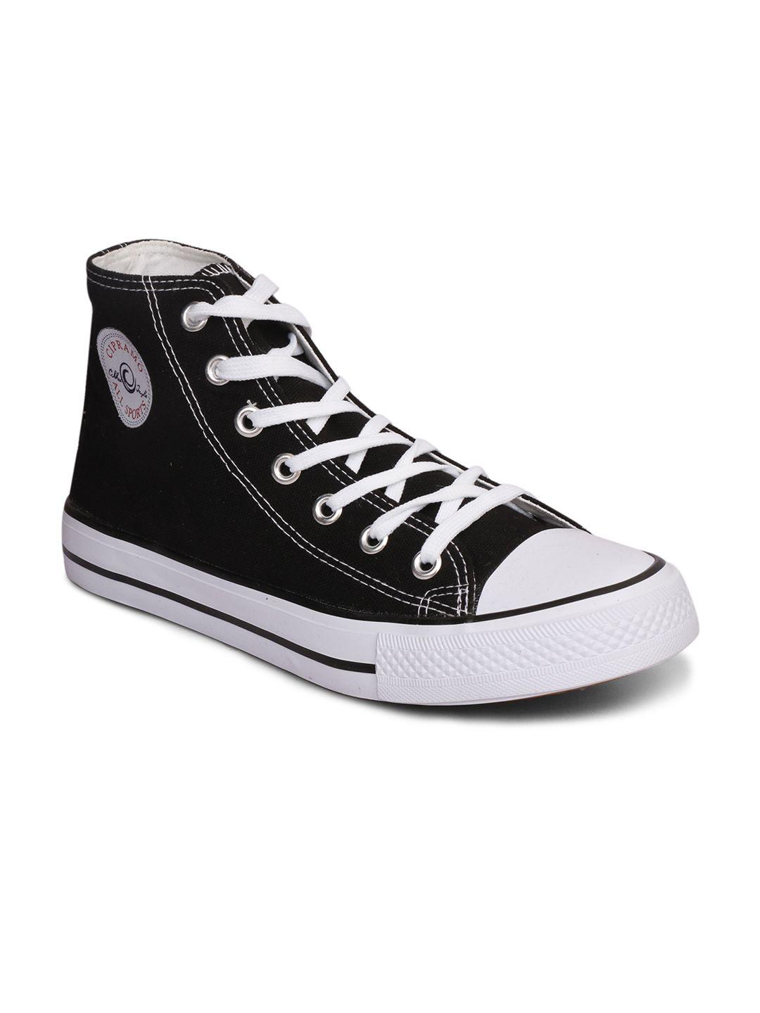 mozafia men black high-top sneakers