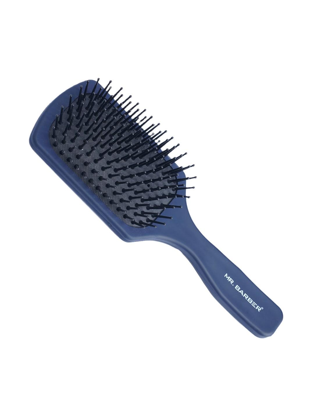 mr barber flat mate blue paddle brush (large)
