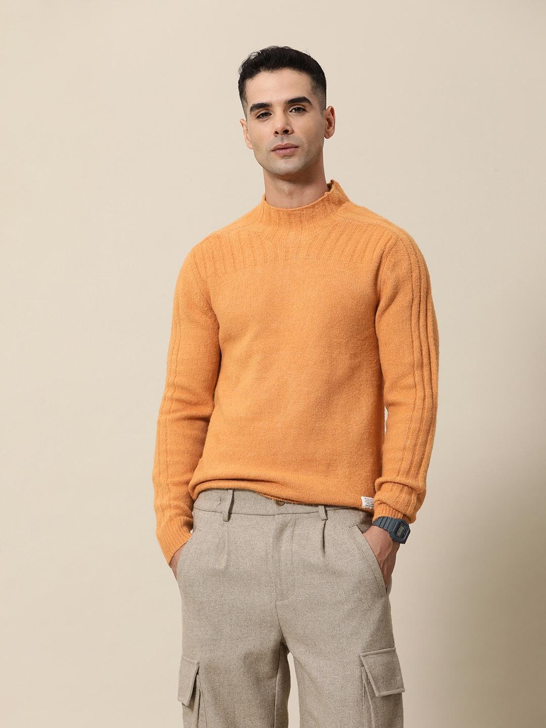 mr bowerbird high neck tailored fit pullover