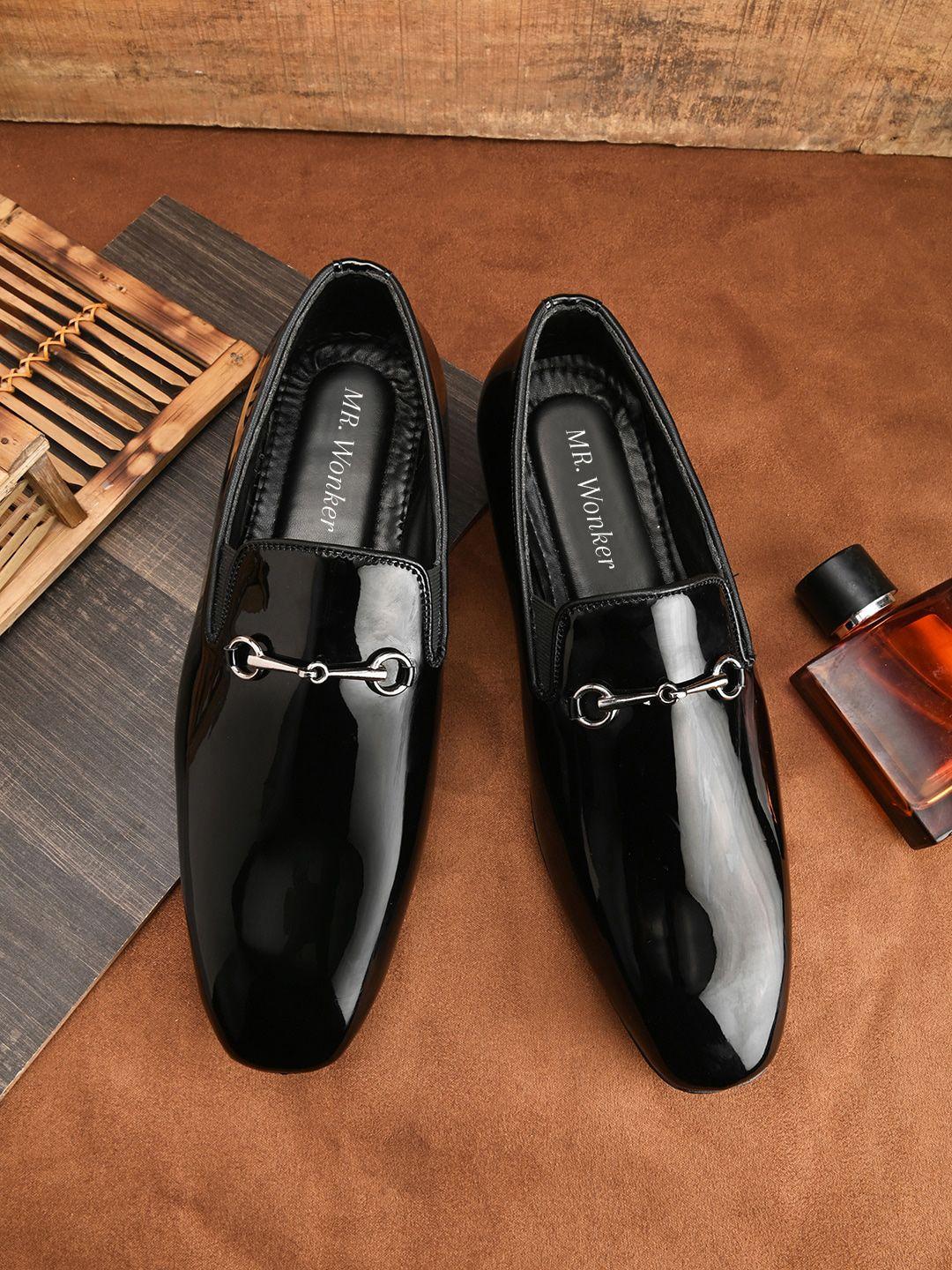 mr.wonker men formal horsebit loafers