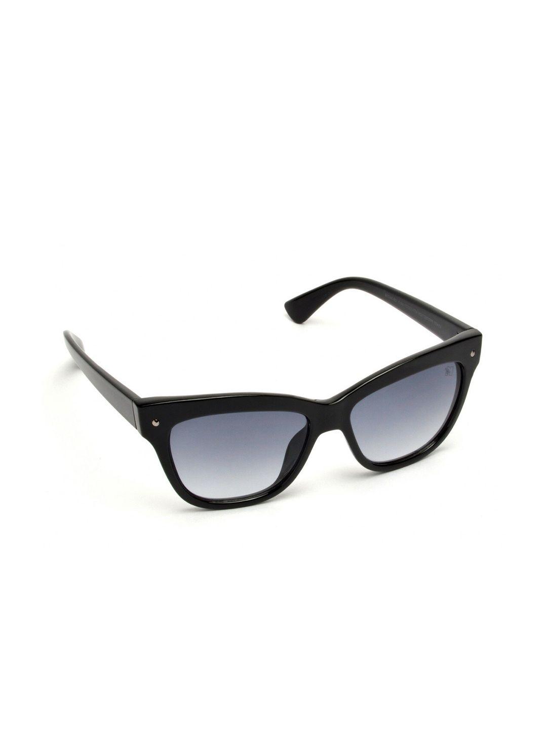 mtv unisex blue lens & black butterfly sunglasses with uv protected lens