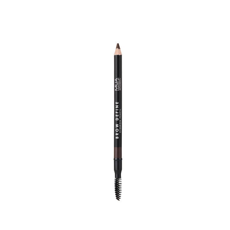 mua brow define micro eyebrow pencil - dark brown 003