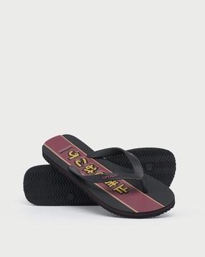 muay thai sleek flip-flops