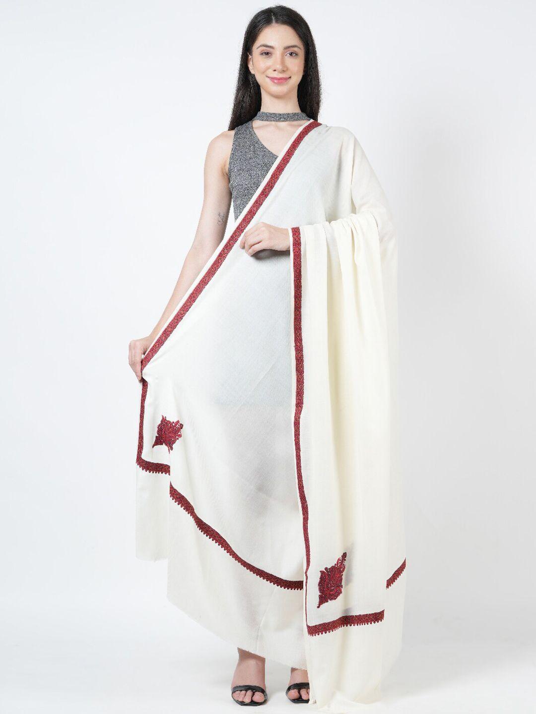 muffly kunj embroidered woolen shawl