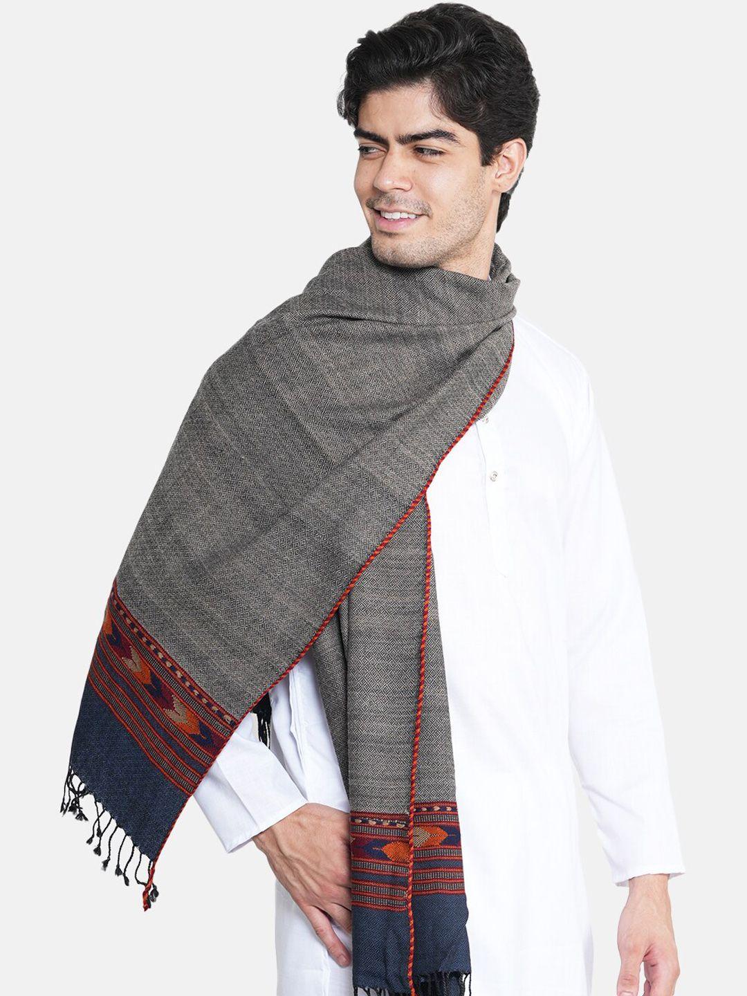 muffly men pure handloom woolen shawl