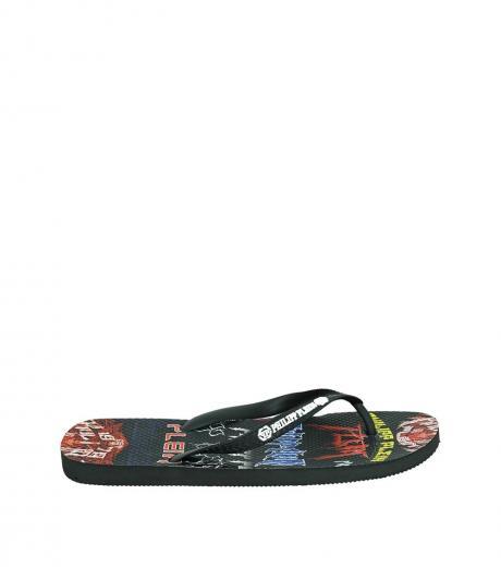 multi color flip flop slippers