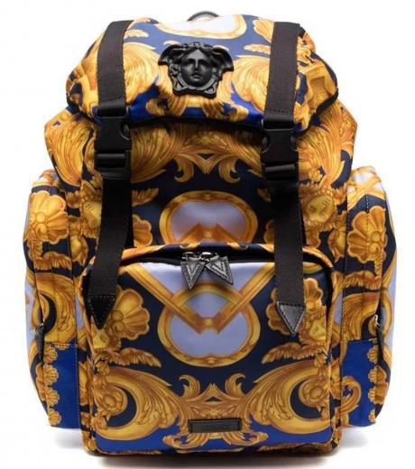 multi color medusa large backpack