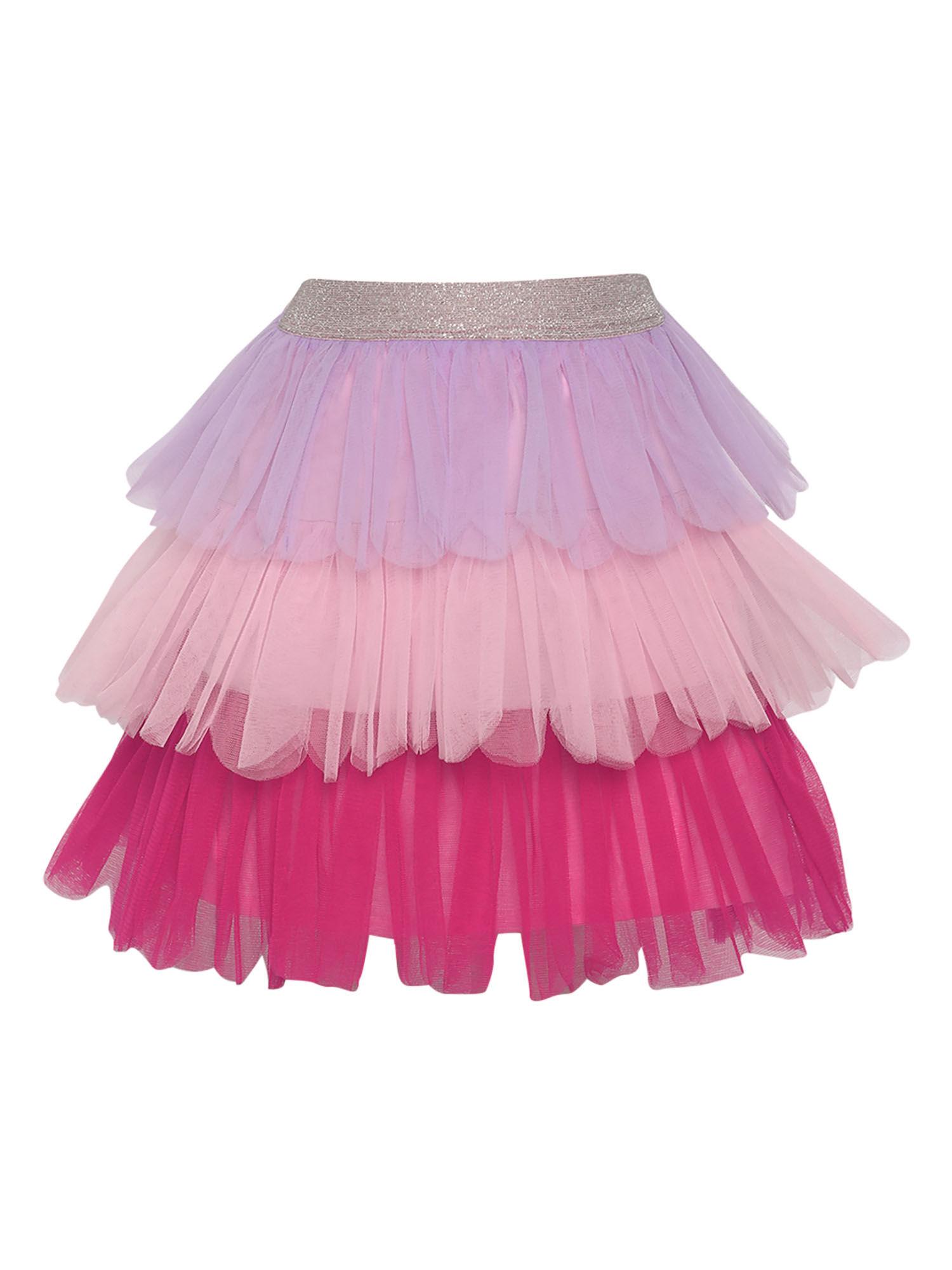 multi-color tier tutu skirt