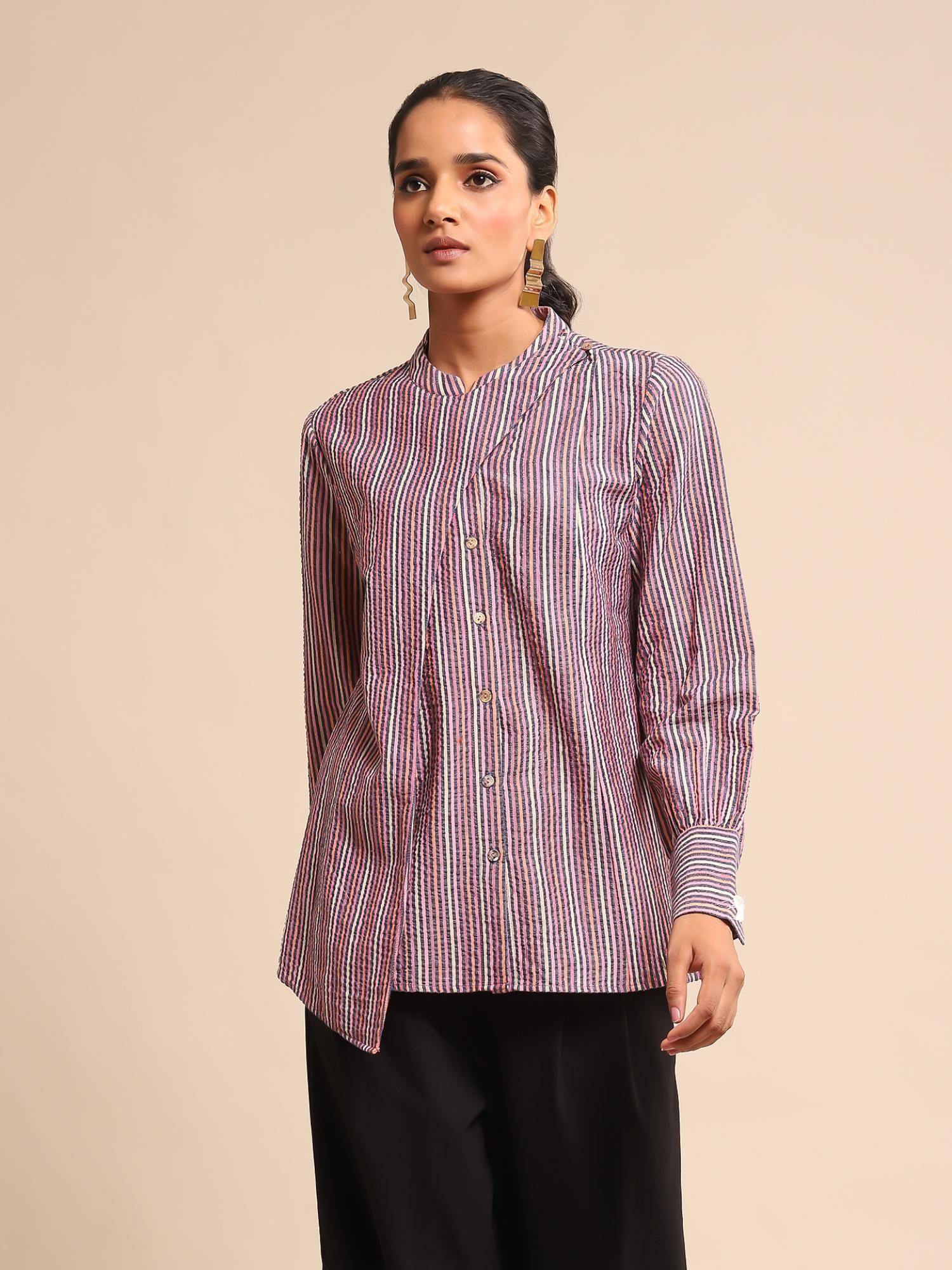 multi-color cotton shirt