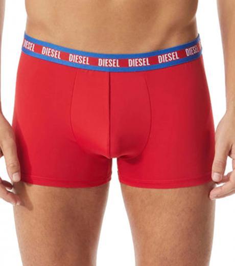 multi color logoed band set of 2 boxer